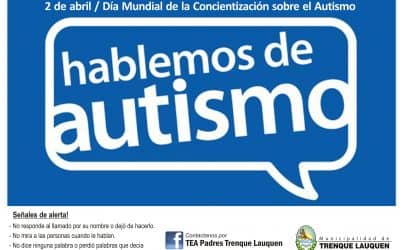 El Municipio se iluminó de azul por el Día de la concientización sobre el Autismo
