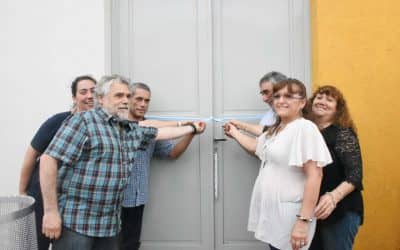 Quedó inaugurado el espacio productivo  “Abriendo puertas” de los barrios Güemes y Los Robles
