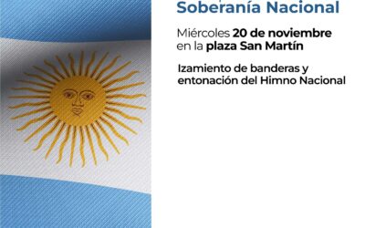 EL MUNICIPIO REALIZARÁ MAÑANA (MIÉRCOLES) EL ACTO DE CONMEMORACIÓN DEL DÍA DE LA SOBERANÍA NACIONAL