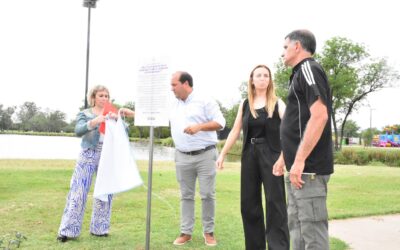 EN EL DÍA DE LA ELIMINACIÓN DE LA VIOLENCIA CONTRA LA MUJER SE INAUGURÓ UN ESPACIO EN EL PARQUE MUNICIPAL