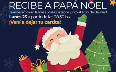 BERUTI: PAPÁ NOEL ESTARÁ EL PRÓXIMO LUNES (23) EN LA PLAZA JOSÉ GUAZZONE