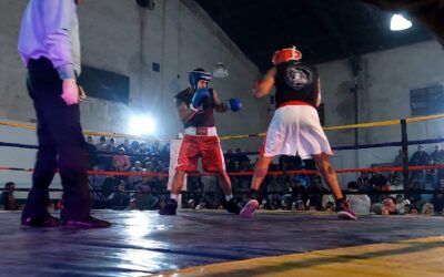 LA COMISIÓN MUNICIPAL DE BOX FISCALIZÓ LA VELADA DE BOXEO AMATEUR EN EL CLUB SARMIENTO