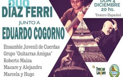 El dúo Díaz – Ferri se presenta junto a Eduardo Cogorno