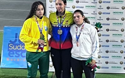 OTRO IMPORTANTE LOGRO DEL PÚA: LA ATLETA CAMILA TELLO GANÓ MEDALLA DE BRONCE EN LOS SUDAMERICANOS ESCOLARES DE BUCARAMANGA, COLOMBIA