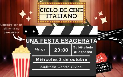 HOY (MIÉRCOLES) HAY CINE ITALIANO EN EL CENTRO CÍVICO: SE PROYECTA “UNA FESTA ESAGERATA”