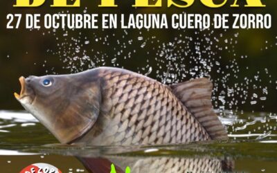 CONCURSO DE PESCA DE CARPA, EL PRÓXIMO DOMINGO (27) EN LA LAGUNA CUERO DE ZORRO