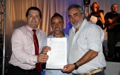 Club Deportivo Argentino: Cena y firma de convenio con el municipio