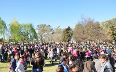 Una multitud festejó el Día del Niño en el Parque
