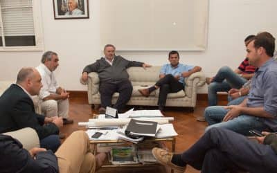 El Ministro de Gobierno de la Provincia se reunió con Intendentes en Trenque Lauquen