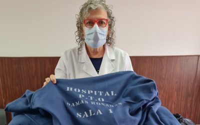 NUEVA DONACIÓN DE DAMAS ROSADAS AL HOSPITAL ORELLANA: FRAZADAS PARA LAS SALAS 4 Y 1, QUE FUERON ADQUIRIDAS CON EL APORTE SOLIDARIO DE VECINOS