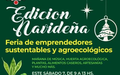 MAÑANA (SÁBADO) LA FERIA ECOFINES TENDRÁ SU EDICIÓN NAVIDEÑA EN LA PLAZOLETA ALMIRANTE BROWN