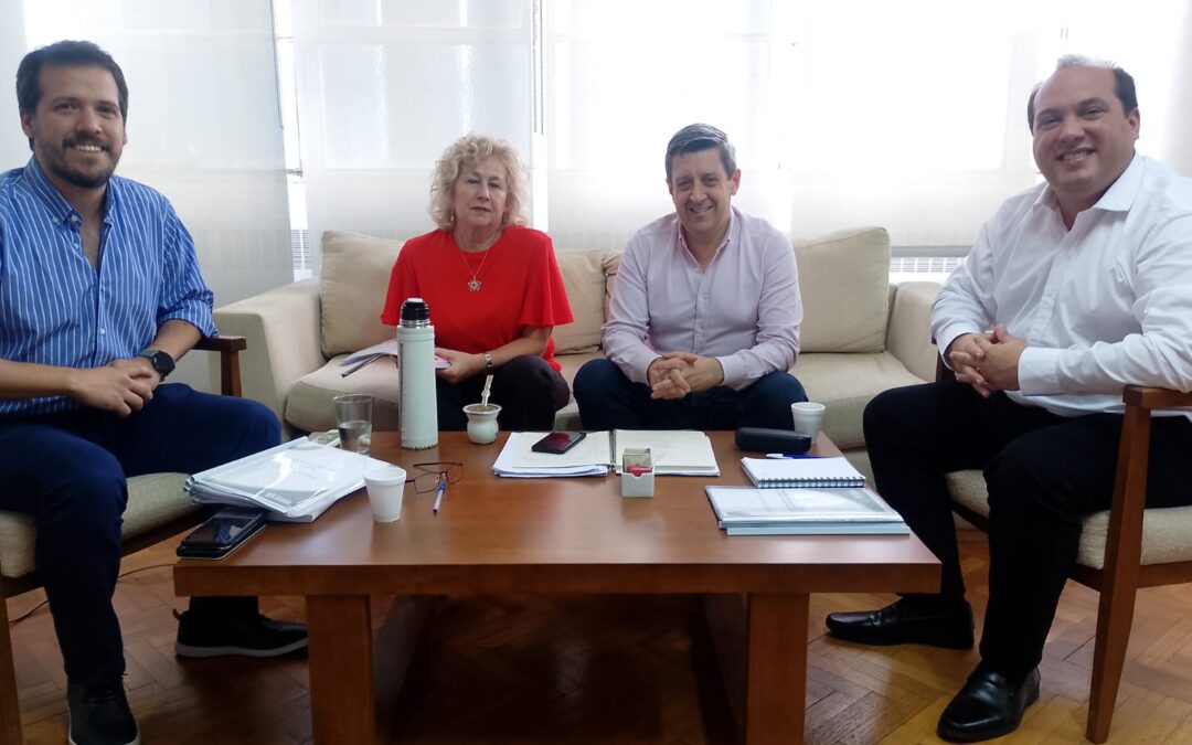 GESTIONES DEL INTENDENTE EN PROVINCIA PARA FUTURAS OBRAS PLUVIALES Y DE AGUA POTABLE