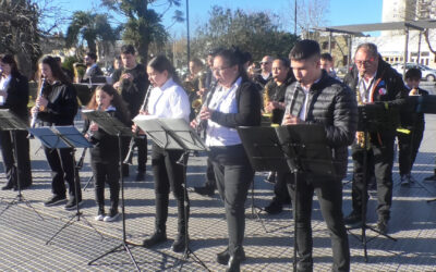 SE REALIZÓ EL 11º ENCUENTRO DE BANDAS EN PLAZA SAN MARTÍN Y EN EL TEATRO ESPAÑOL