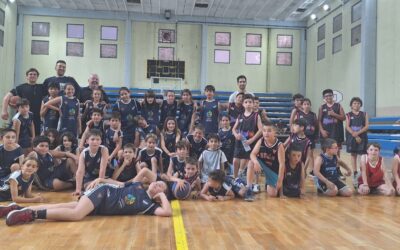 LA ESCUELITA DE BÁSQUET MUNICIPAL, EN ENCUENTROS CON BARRIO ALEGRE Y ARGENTINO