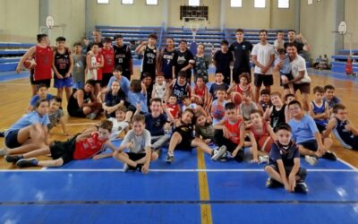 LA ESCUELITA DE BÁSQUET MUNICIPAL CERRÓ EL AÑO CON ENCUENTROS DEPORTIVOS CON LA ESCUELITA DE BARRIO ALEGRE Y EL CEF Nº 18