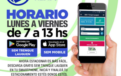 DESDE MAÑANA (LUNES) CAMBIA EL HORARIO DEL SERVICIO DE ESTACIONAMIENTO MEDIDO: SERÁ DE 7 A 13 Y COMO SIEMPRE, DE LUNES A VIERNES