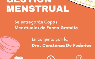 TALLER DE GESTIÓN MENSTRUAL, MAÑANA (JUEVES) EN COLÓN Nº 125