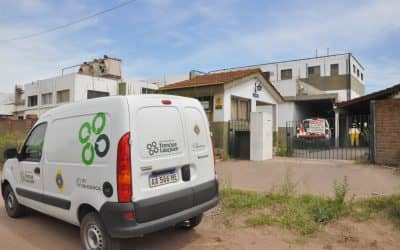 Policía Ambiental de la provincia realiza un operativo sobre el inmueble del ex frigorífico Indio Pampa