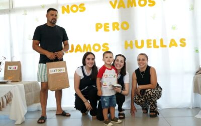 CON UNA EXPOSICIÓN DE DIBUJOS, MENSAJES Y ENTREGA DE DIPLOMAS, EL JARDÍN MATERNAL TRAVESURAS, TURNO TARDE, TAMBIÉN TUVO SU ACTO DE FIN DE CURSO