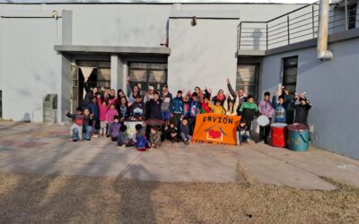 LOS JÓVENES DE ENVIÓN COMPARTIERON UNA TARDE EN EL CENTRO EDUCATIVO COMPLEMENTARIO Nº 802