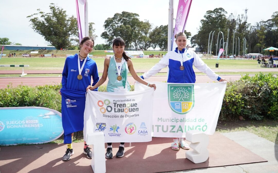 JUEGOS BONAERENSES 2024: TRENQUE LAUQUEN LLEGA A 8 MEDALLAS CON LA DE ORO DE BRISA MORENA FLORES Y LAS DE BRONCE DE NICOLÁS VILLARREAL Y JOSEFINA GATICA