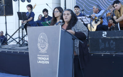 LONCO ISABEL ARAUJO DE LA COMUNIDAD MAPUCHE TEHUELCHE CACIQUE PINCÉN: «TRENQUE LAUQUEN ES UN REFUGIO Y EJEMPLO DE DIÁLOGO Y PROYECTOS PERMANENTES»