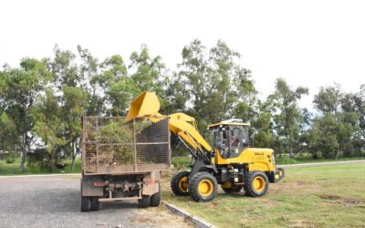 EL MUNICIPIO ADQUIRIÓ UNA MINICARGADORA Y UNA PALA CARGADORA PARA EL POLO AMBIENTAL TRENQUE LAUQUEN: UNA INVERSIÓN DE 103 MILLONES DE PESOS