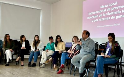 EL INTENDENTE PARTICIPÓ DE LA TERCERA REUNIÓN DE LA MESA INTERSECTORIAL DE VIOLENCIA DE GÉNERO Y VIOLENCIA FAMILIAR