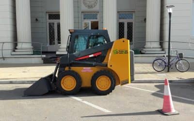 El Municipio adquirió una mini pala cargadora para Servicios Públicos