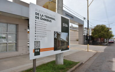 EL MUNICIPIO AVANZA CON LA OBRA DE REFACCIÓN INTEGRAL DE LA TERMINAL DE ÓMNIBUS