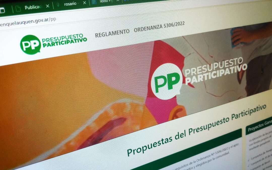 PRESUPUESTO PARTICIPATIVO: ¿CÓMO VOTAR?