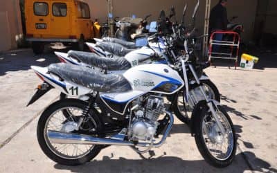 El Municipio adquirió 10 nuevas motos para Contralor
