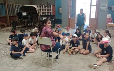 ESTUDIANTES DE PRIMARIA DEL COLEGIO PRÍNCIPE DE PAZ VISITARON EL MUSEO DE LOS CARRUAJES Y MUSEO FERROVIARIO