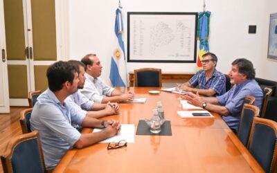 AVANCES EN LA ESCUELA 3, OBRAS ESCOLARES EN VERANO Y PROYECTOS DE INFRAESTRUCTURA PARA EDUCACIÓN: LOS TEMAS QUE ANALIZARON FRANCISCO RECOULAT Y ALBERTO SILEONI