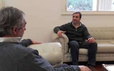El Director de Hidráulica se reunió con Fernández en Trenque Lauquen