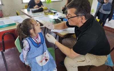 JORNADA DE SALUD RURAL EN PRIMERA JUNTA CON EL ACOMPAÑAMIENTO DE LAS FAMILIAS DEL SECTOR: SE REALIZARON CONTROLES Y TAREAS DE PREVENCIÓN