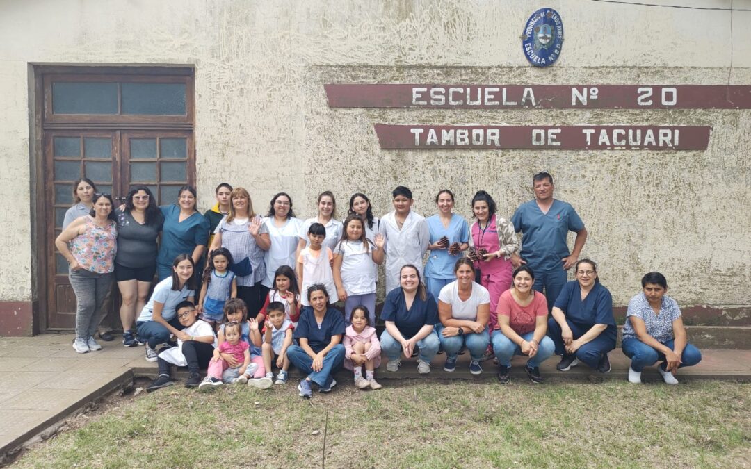 JORNADA DE PREVENCIÓN Y PROMOCIÓN DE LA SALUD EN LA ESCUELA RURAL Nº 20 DE TRONGÉ