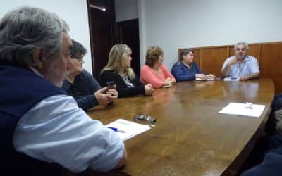 El Intendente y el Secretario de Hacienda se reunieron con autoridades municipales