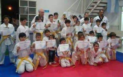 Graduaciones para los chicos de taekwondo