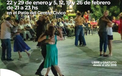 TANGO EN LA CALLE, OTRA PROPUESTA PARA ESTE VERANO EN TRENQUE LAUQUEN