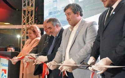 El intendente participó de la inauguración de la nueva planta de Toyota en Trenque Lauquen