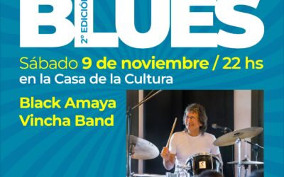 SE VIENE LA SEGUNDA EDICIÓN DEL TRENQUE BLUES CON LA PARTICIPACIÓN DE BLACK AMAYA