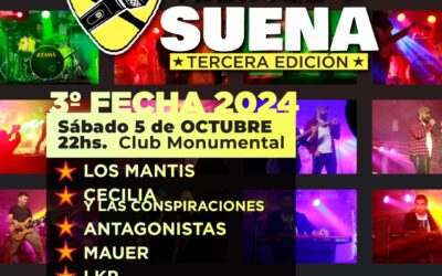 SE VIENE LA TERCERA Y ÚLTIMA FECHA DEL FESTIVAL TRENQUE SUENA 2024