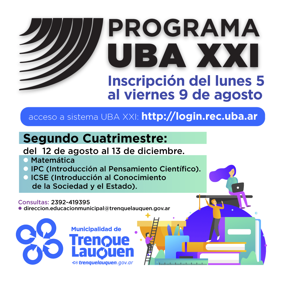 LA INSCRIPCIÓN AL PROGRAMA UBA XXI ABRIRÁ EL 5 DE AGOSTO ...