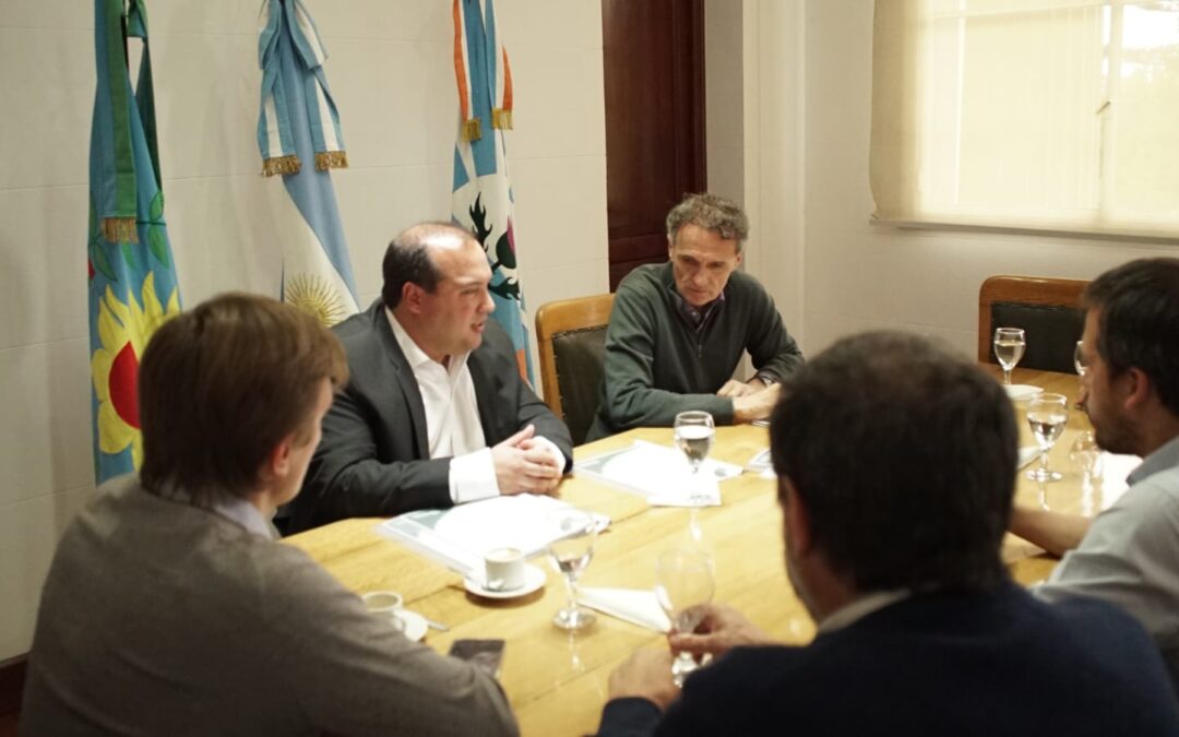 EL INTENDENTE FRANCISCO RECOULAT SE REUNIÓ CON EL MINISTRO GABRIEL KATOPODIS: PRESENTACIÓN DE PROYECTOS Y RECORRIDA POR OBRAS