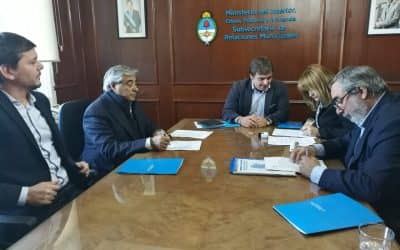 Fernández firmó un convenio con el Ministerio del Interior para el desarrollo del Polo Tecnológico