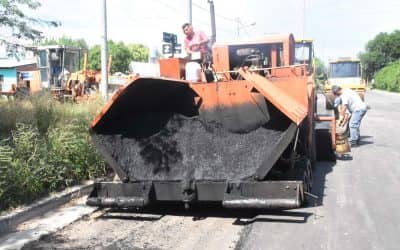 El Municipio realizó tareas de pavimentación en distintos sectores de la ciudad