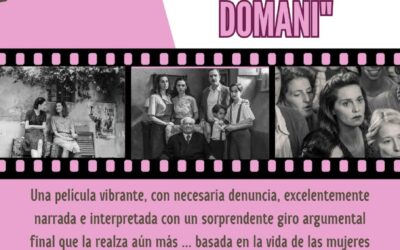 CICLO DE CINE ITALIANO: HOY (MIÉRCOLES) SE PROYECTA “C’È ANCORA DOMANI” EN EL CENTRO CÍVICO