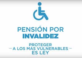 Beneficiarios de pensiones por invalidez deberán actualizar domicilios