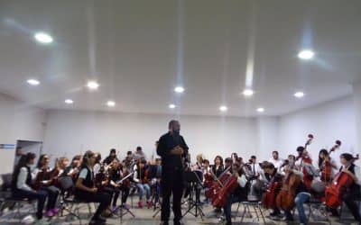 Se realizó un encuentro de Orquestas infantiles en la Escuela de Música